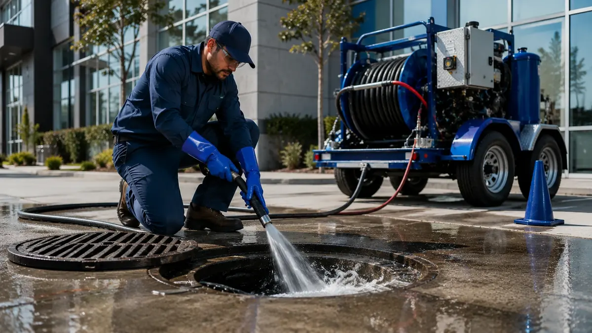 Commercial Hydro Jet Drain Cleaning in Mission Viejo