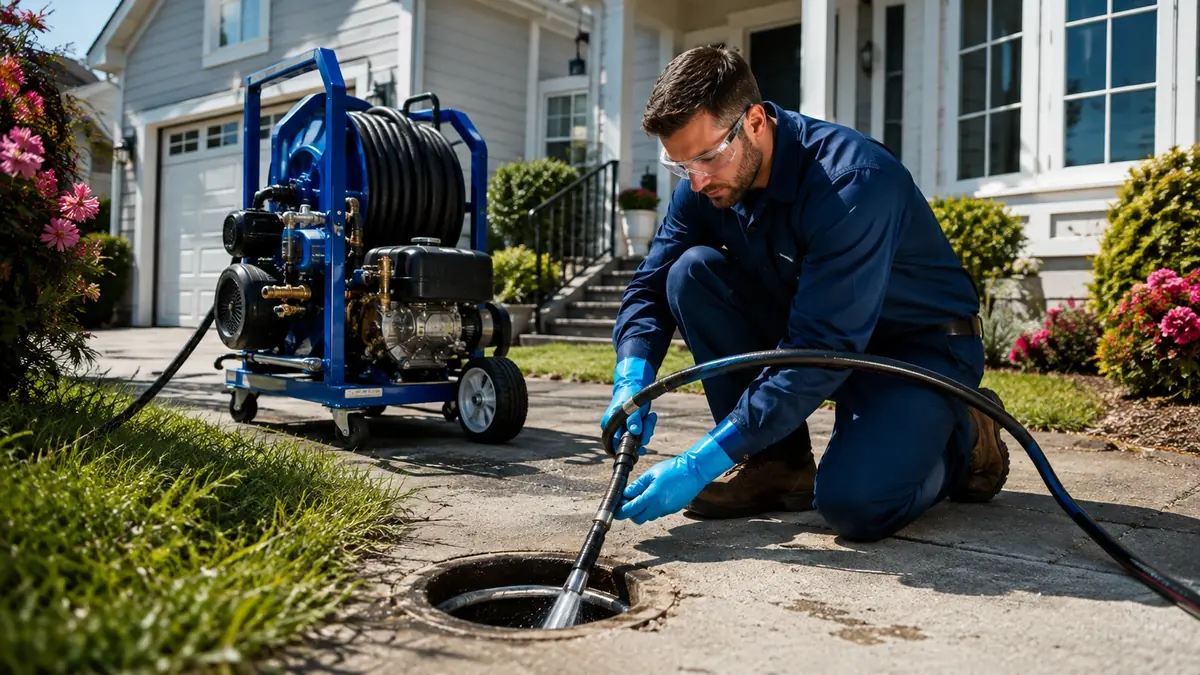 Residential Hydro Jet Drain Cleaning in Mission Viejo