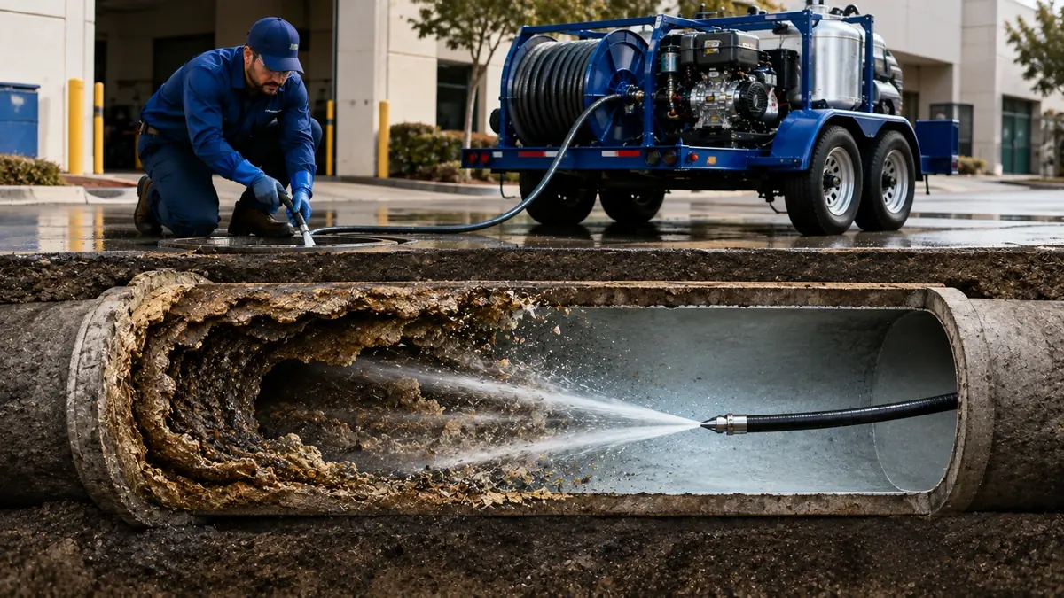 Sewer Pipe Descaling in Mission Viejo